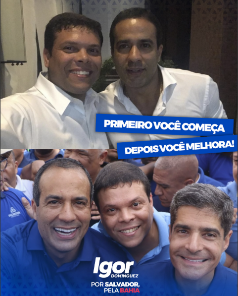 Nada acontece da noite para o dia: primeiro a gente começa, depois melhora e cresce junto.